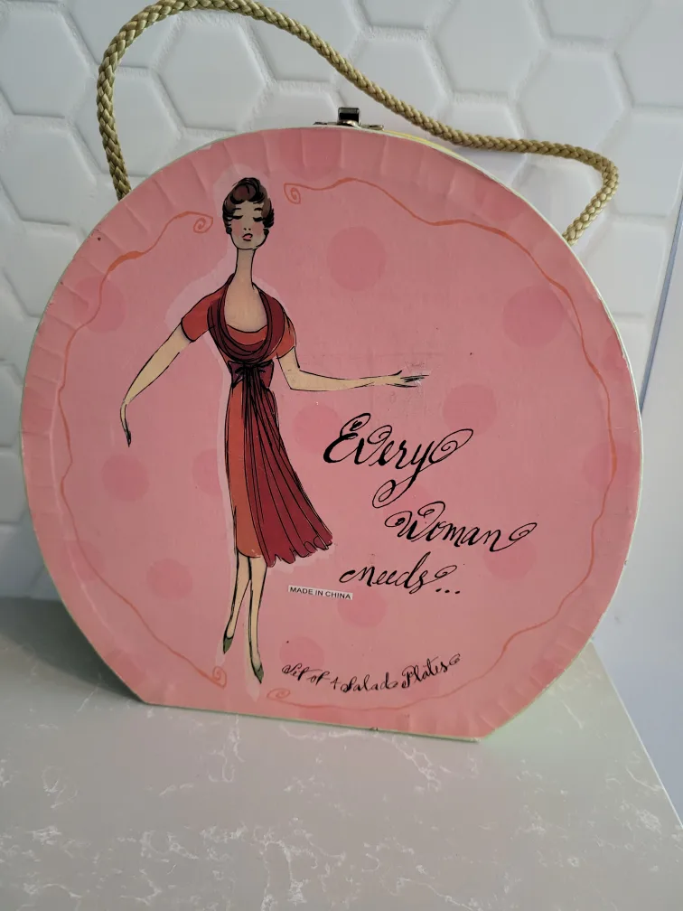 Set of 4 Salad Plates - Every Woman Needs... thumbnail