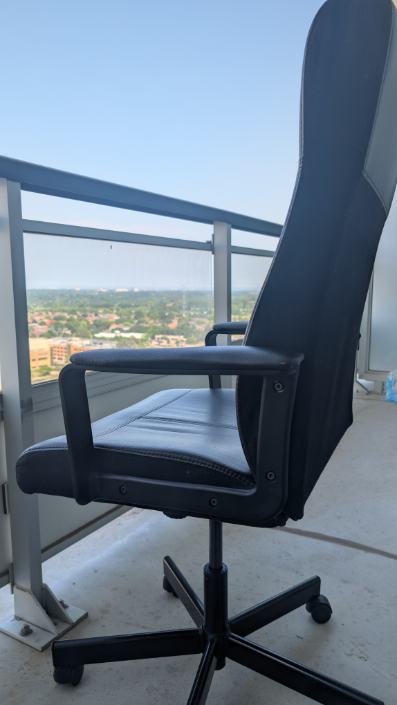 IKEA Black Office Chair - photo 2