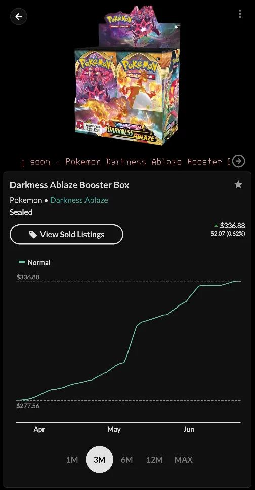 Pokemon TCG Sword & Shield Darkness Ablaze Booster Box image indicator(2)