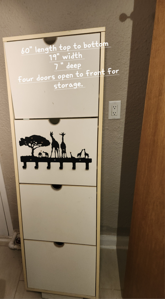 upright storage unit