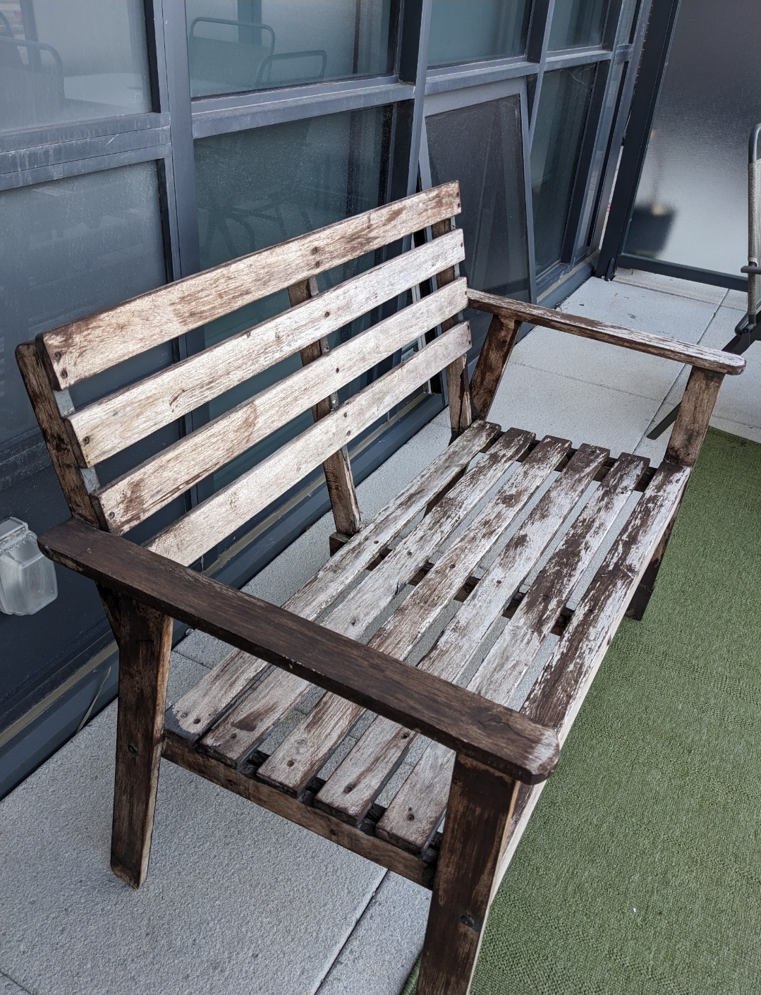 outdoor bench