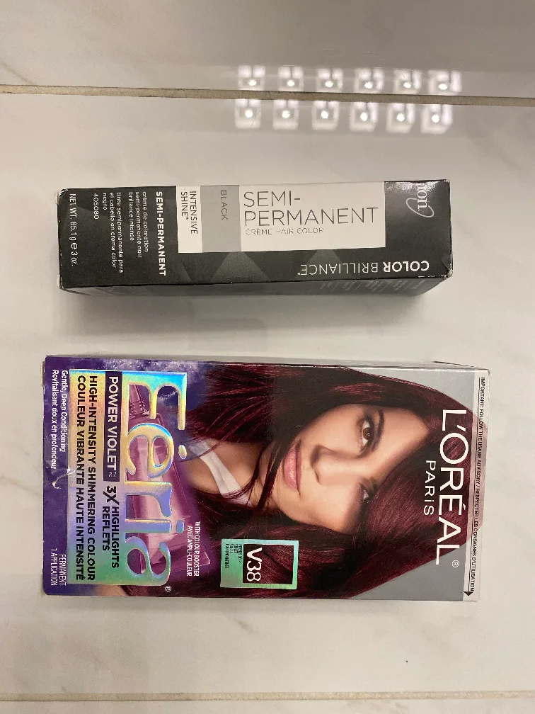 L'Oreal Feria Power Violet V38 Hair Dye thumbnail