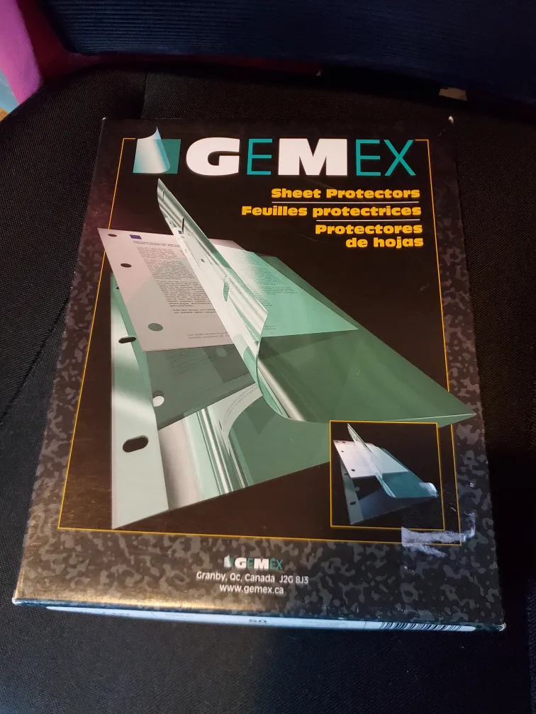 Office Gemex Sheet Protectors image indicator(2)