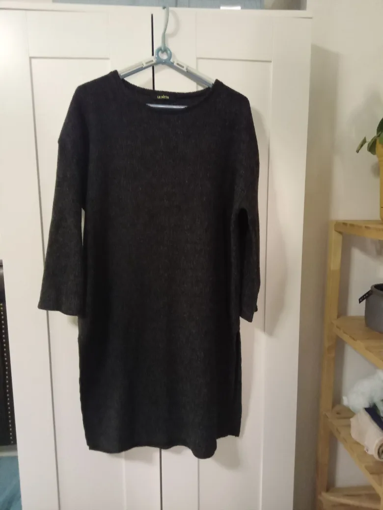 Le Pitta Grey Tunic Dress thumbnail