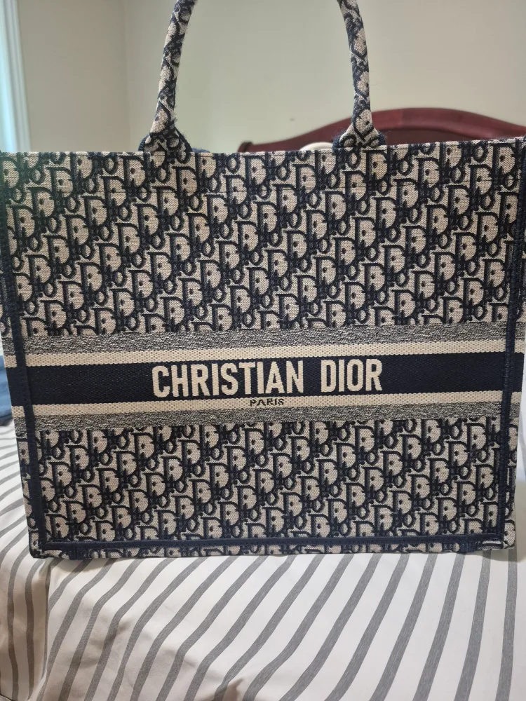 Christian Dior Book Tote Bag thumbnail