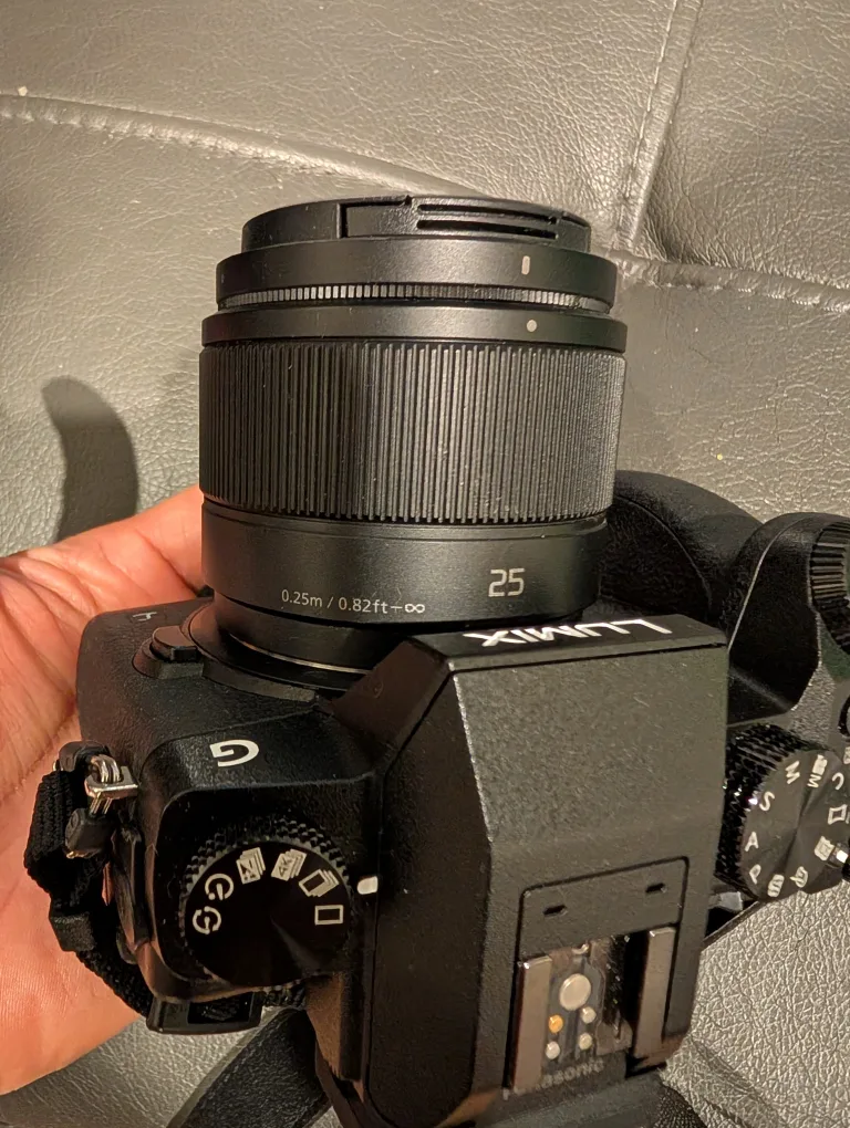 Panasonic LUMIX G Camera with 25mm Lens image indicator(2)