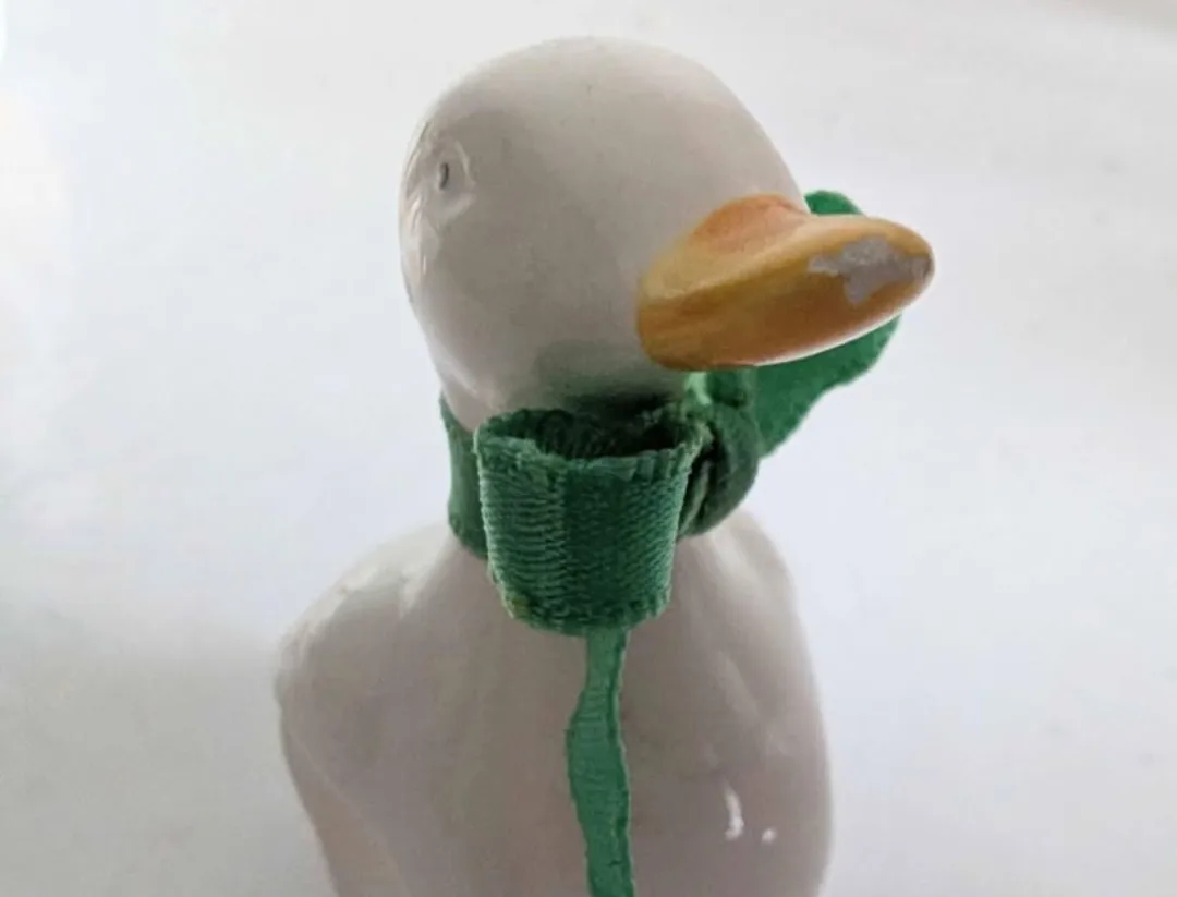 Set of 4 Napkin Rings ~ Porcelain Ducks image indicator(7)