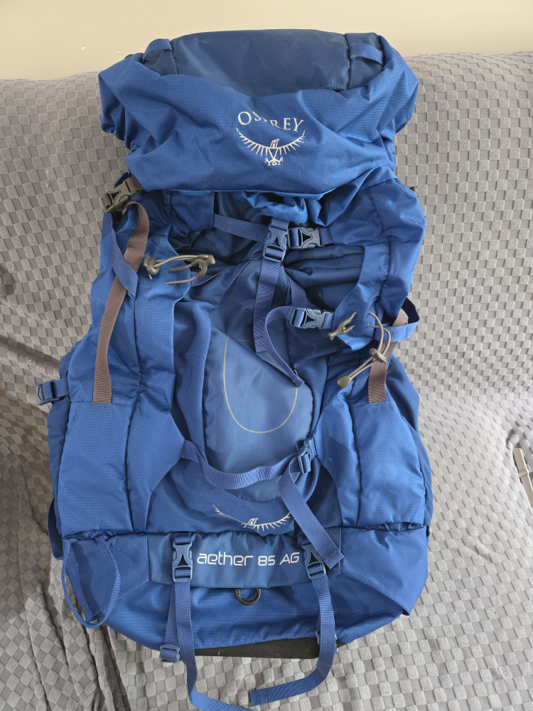 Osprey Aether 85 AG Backpack - Blue