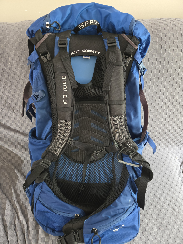 Osprey Aether 85 AG Backpack - Blue - photo 3