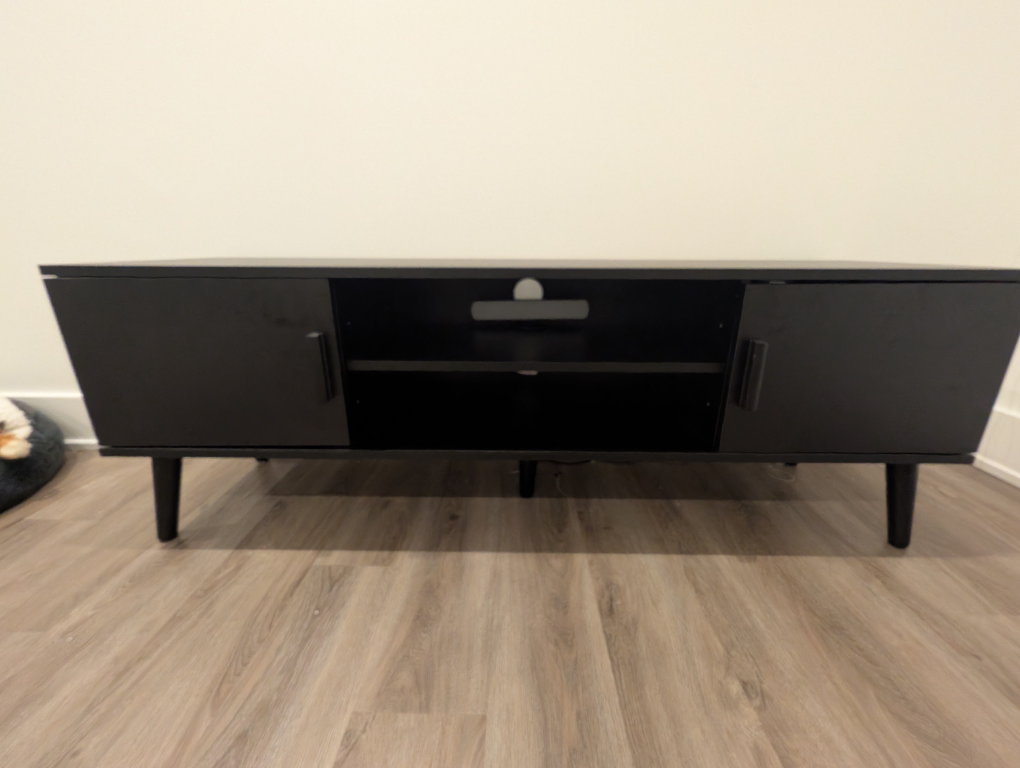 Black TV Stand