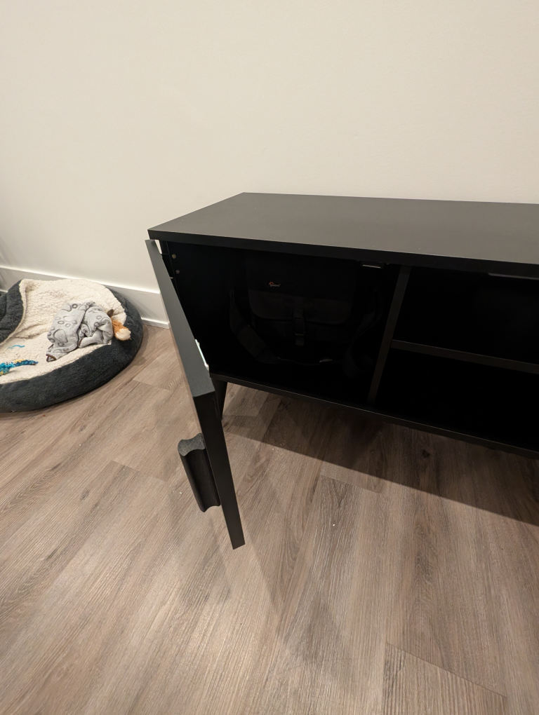 Black TV Stand - photo 2