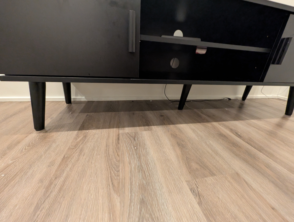 Black TV Stand - photo 4