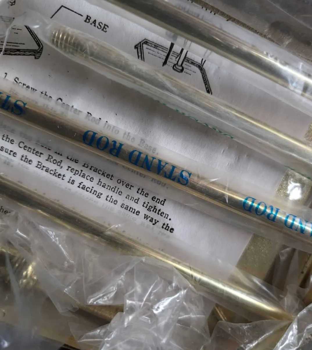 Vintage Brass Fireset - NEW, never used - Original Box image indicator(6)