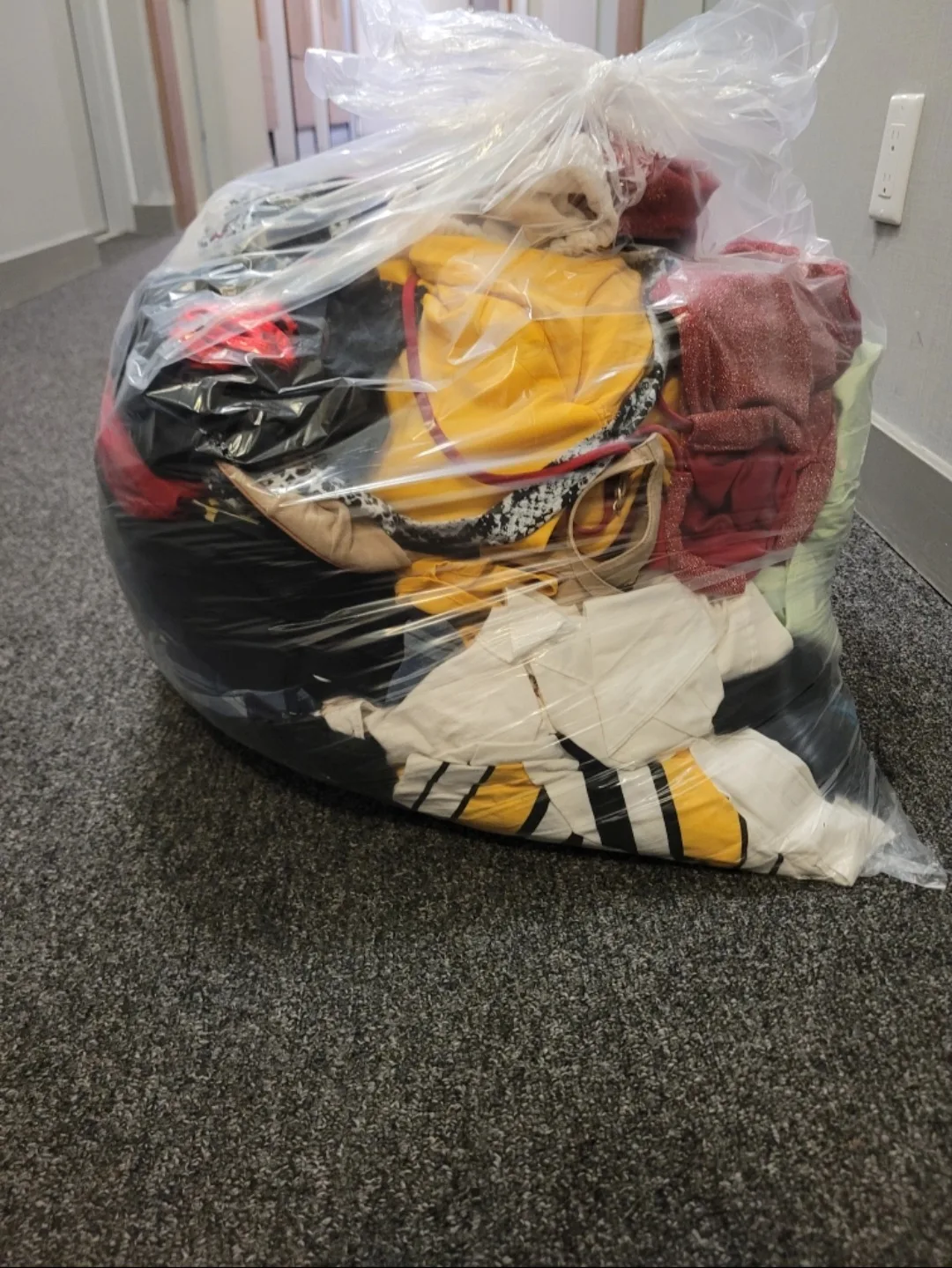 #freecycle Bag of Mixed Clothing Sizes M/L thumbnail