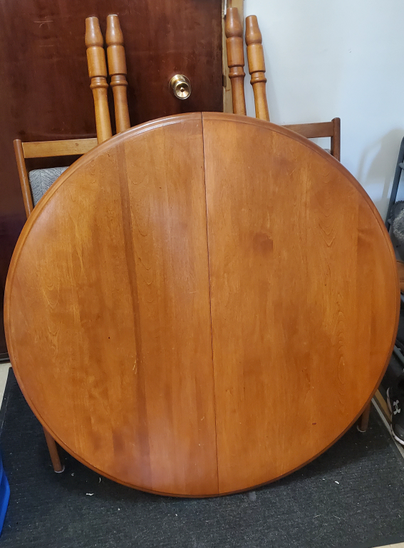 Hardwood Extendable Table