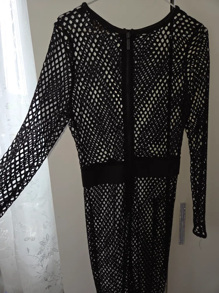 Black Fishnet Dress image indicator(3)