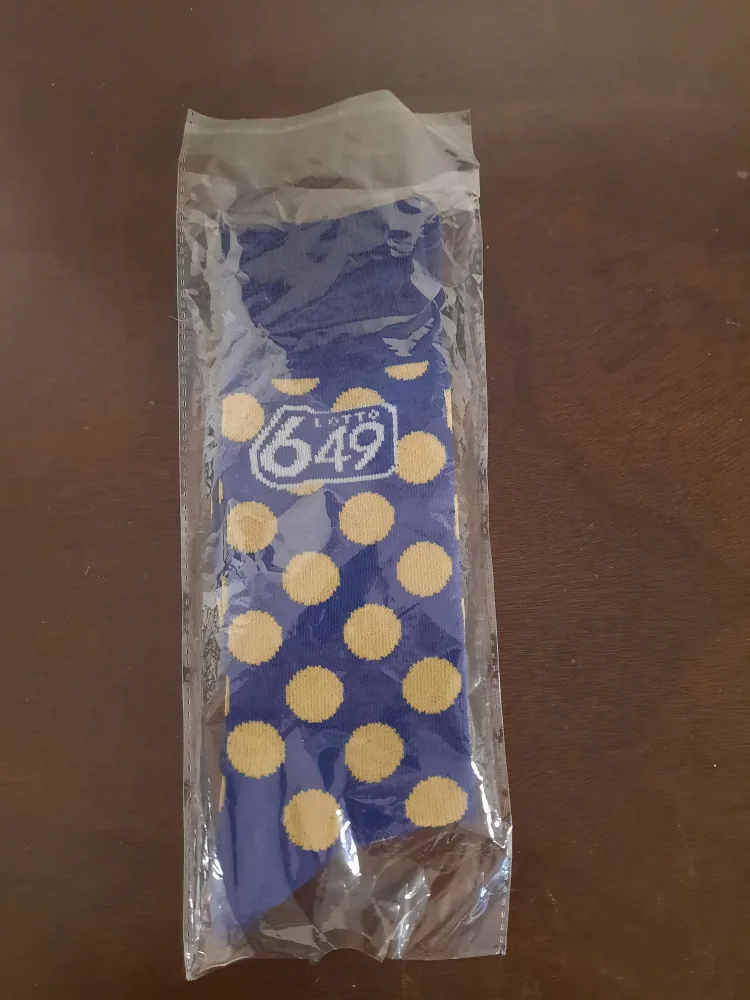 Lotto 6/49 Socks - New in Package! thumbnail