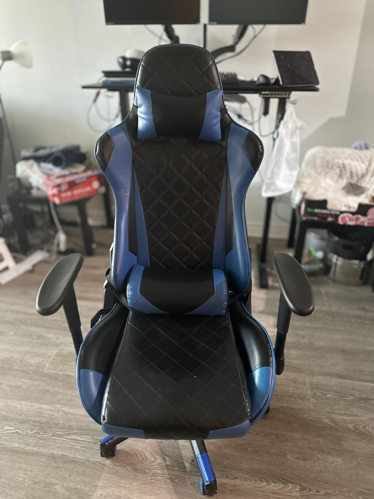 Blue & Black Gaming Chair - photo 3