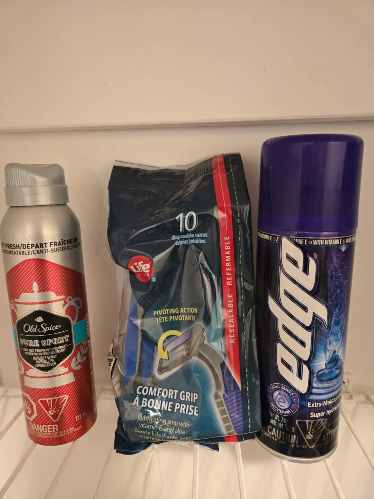 Old Spice, Life Brand Razors, Edge Shave Gel thumbnail