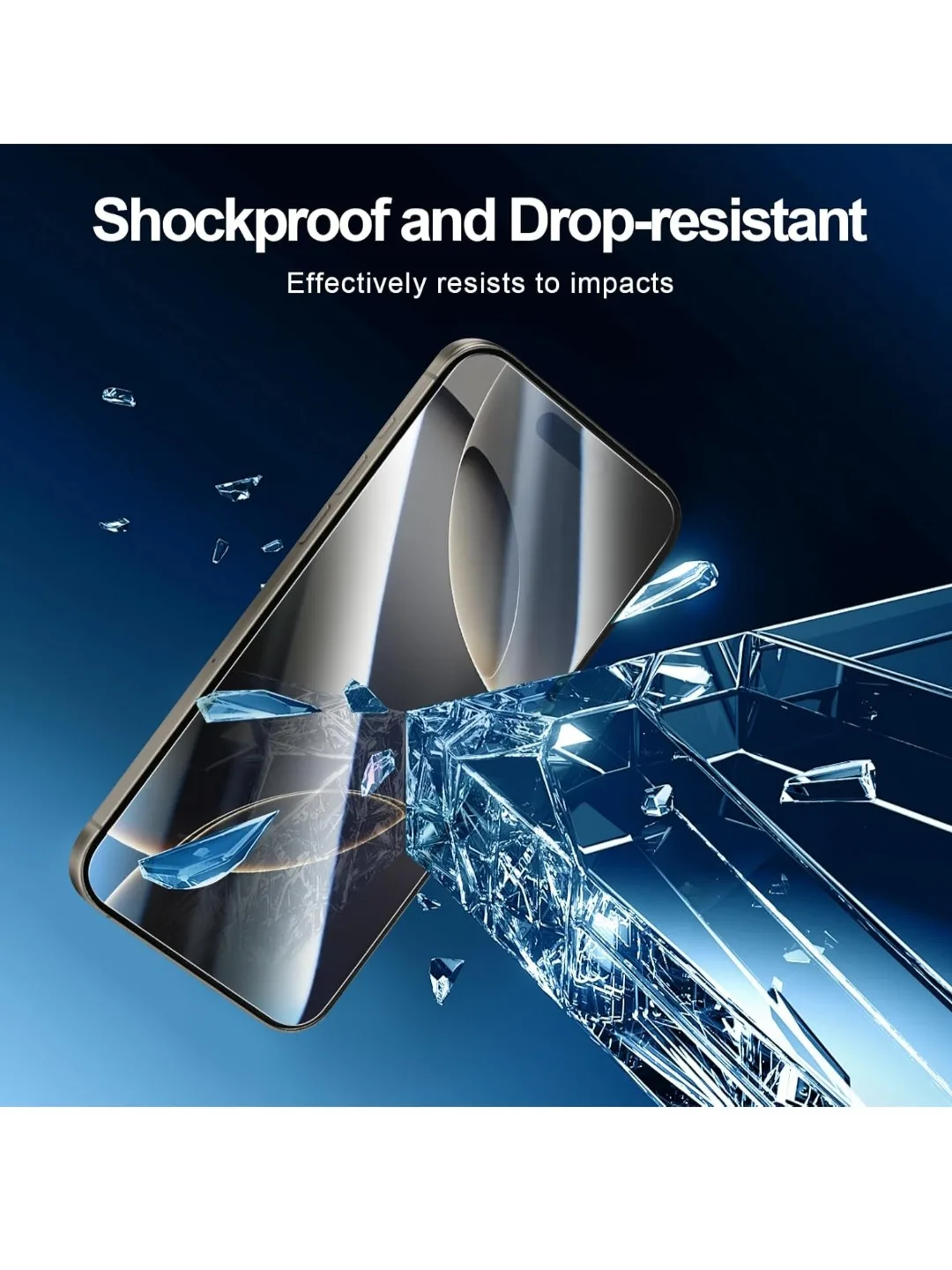 NEW'C iPhone 16 Pro max Screen Protector image indicator(5)