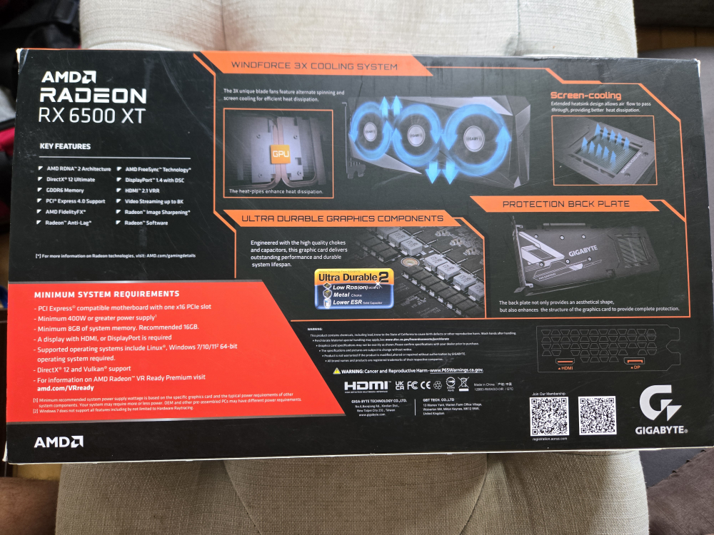 Mint RX 6500 XT Graphics Card - photo 5