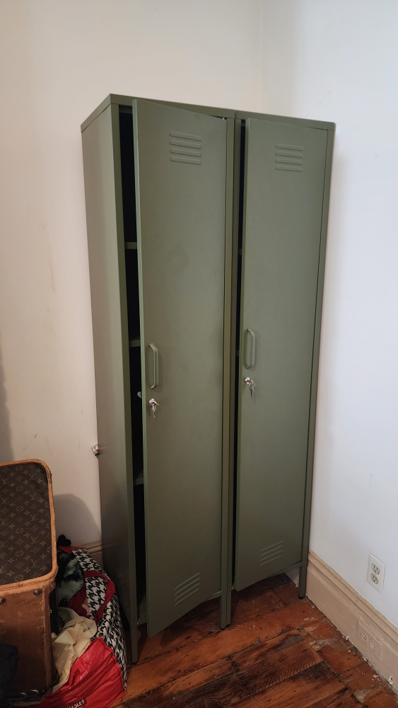 Pair of Sage/Jade Storage Lockers - photo 2