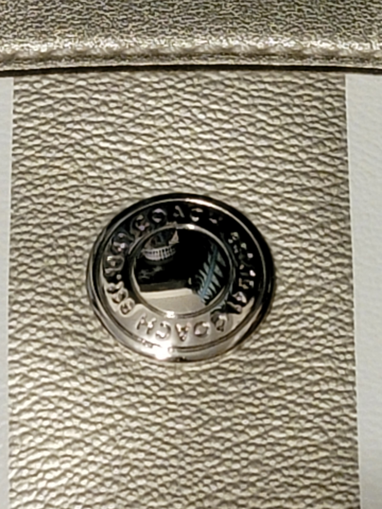 Coach Signature Tote Bag - Beige & Gold - photo 4
