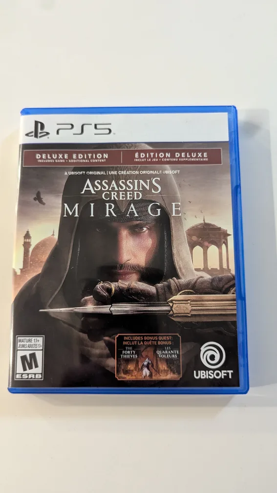 Assassin's Creed Mirage Deluxe Edition PS5 (No Code) thumbnail