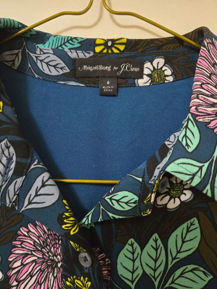 Abigail Borg for J.Crew Floral Dress - Size 6 image indicator(2)