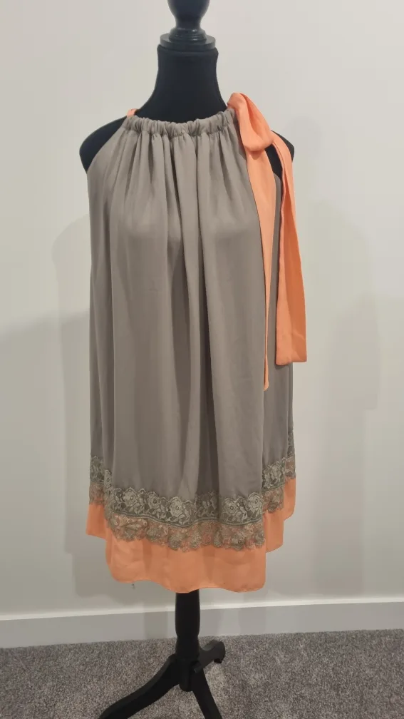 Dress with Lace Trim thumbnail