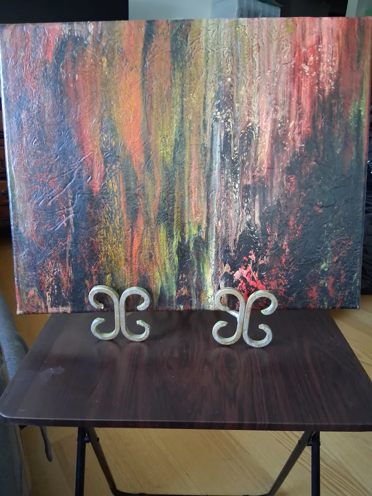 hand painted( acrylic. Paint) thumbnail