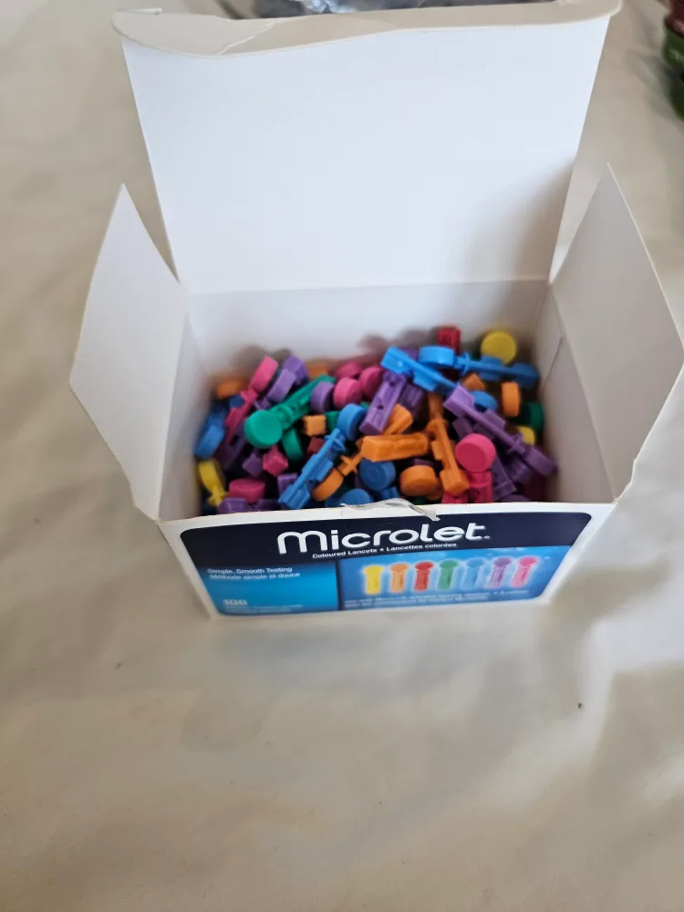 Microlet Coloured Lancets thumbnail