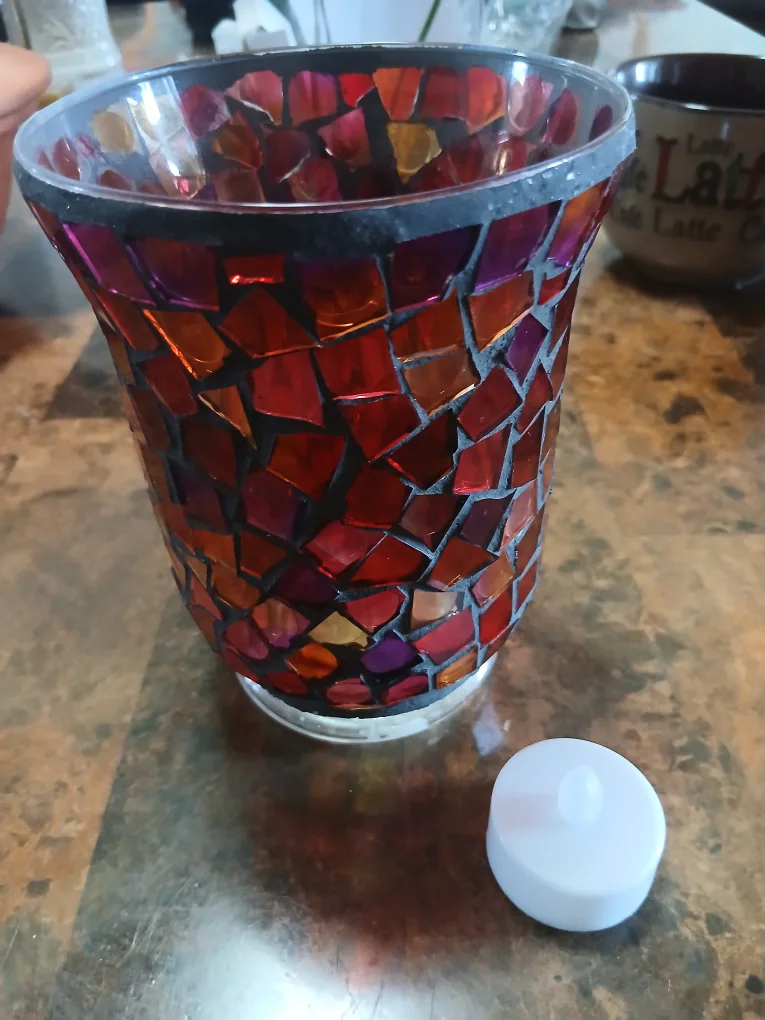 Mosaic Candle Holder thumbnail