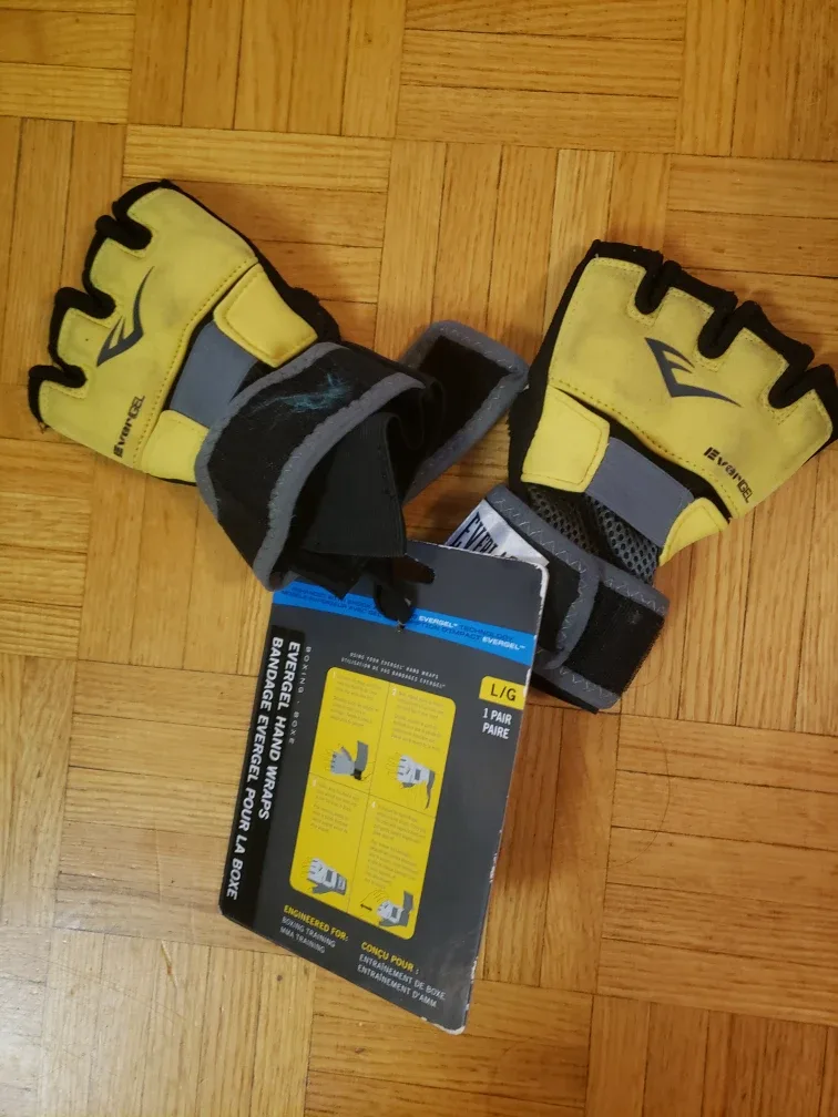 Everlast Evergel Hand Wraps, Size L/G 🇨🇦 thumbnail
