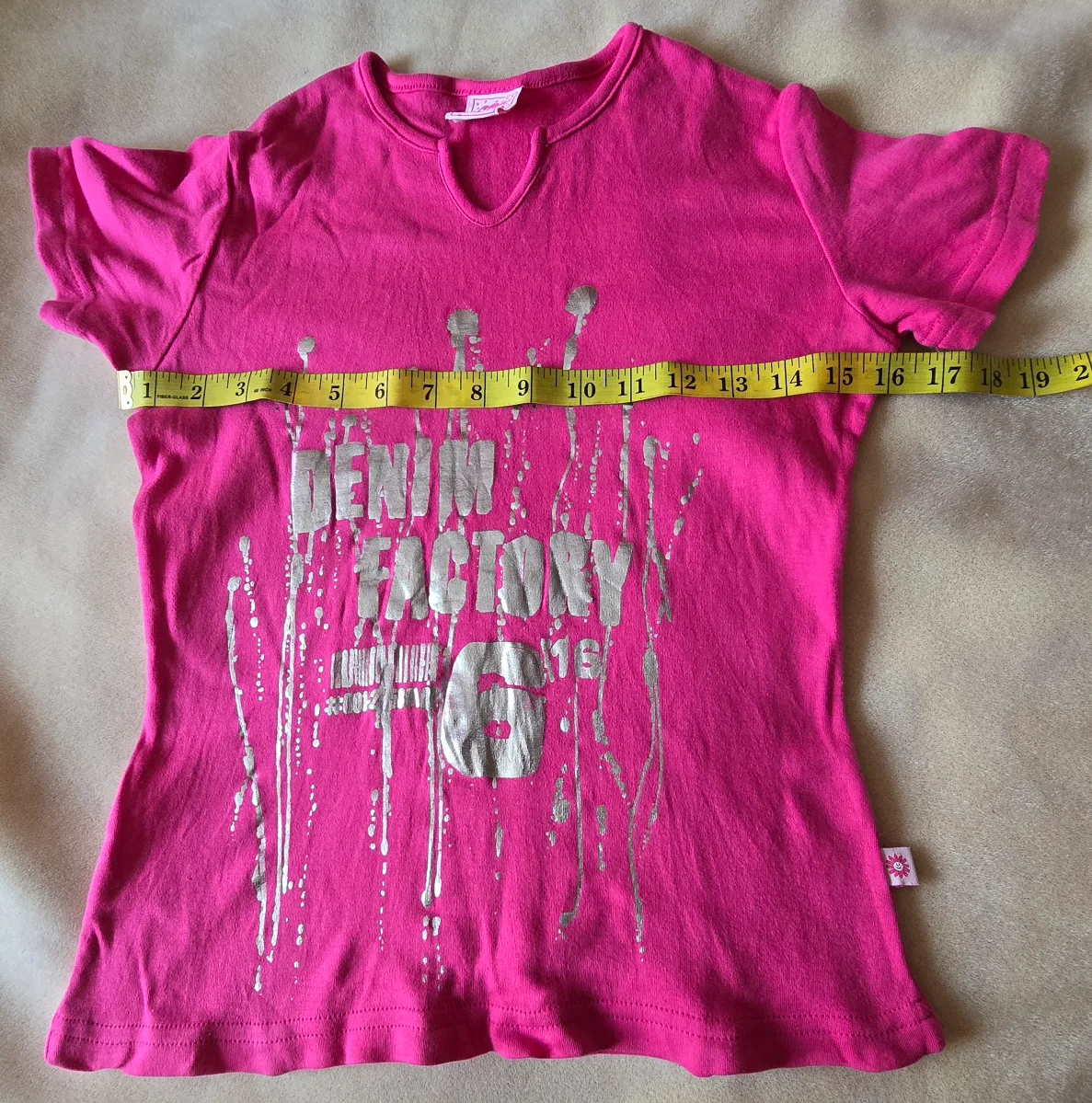Denim Factory Pink T-Shirt thumbnail