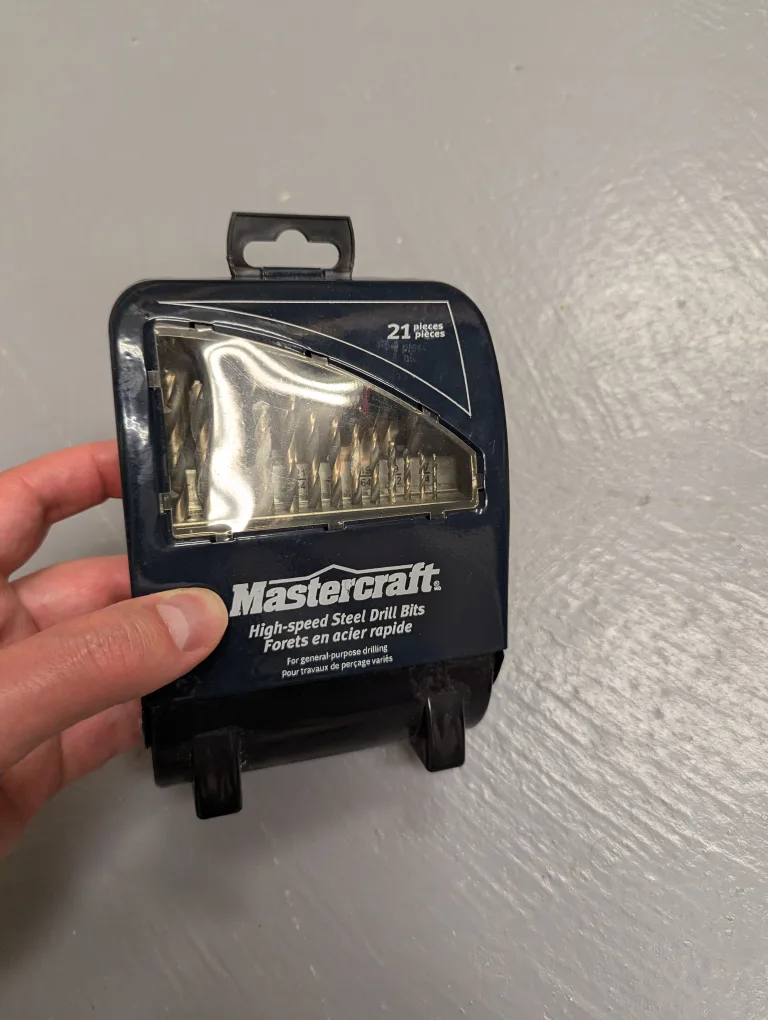 Mastercraft High-Speed Steel Drill Bits - 21 Pieces thumbnail