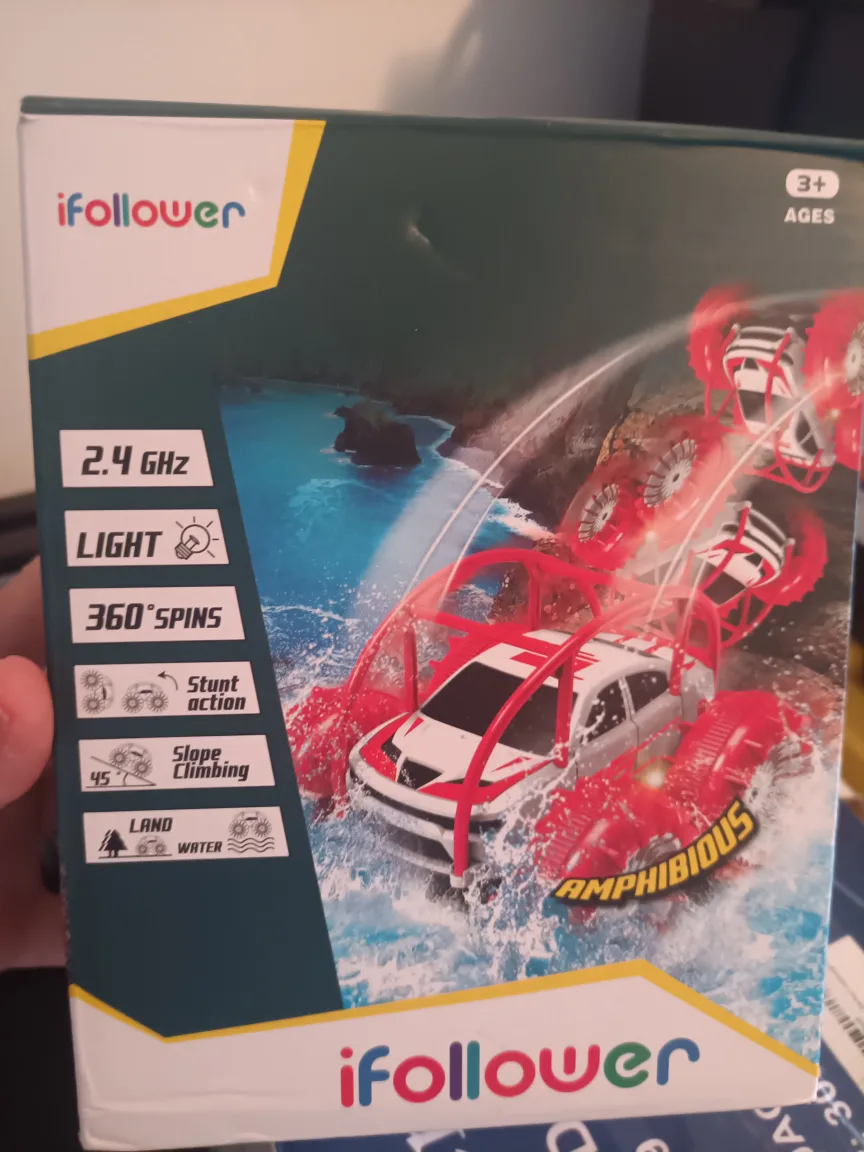 ifollower Amphibious RC Car - New in Box! thumbnail