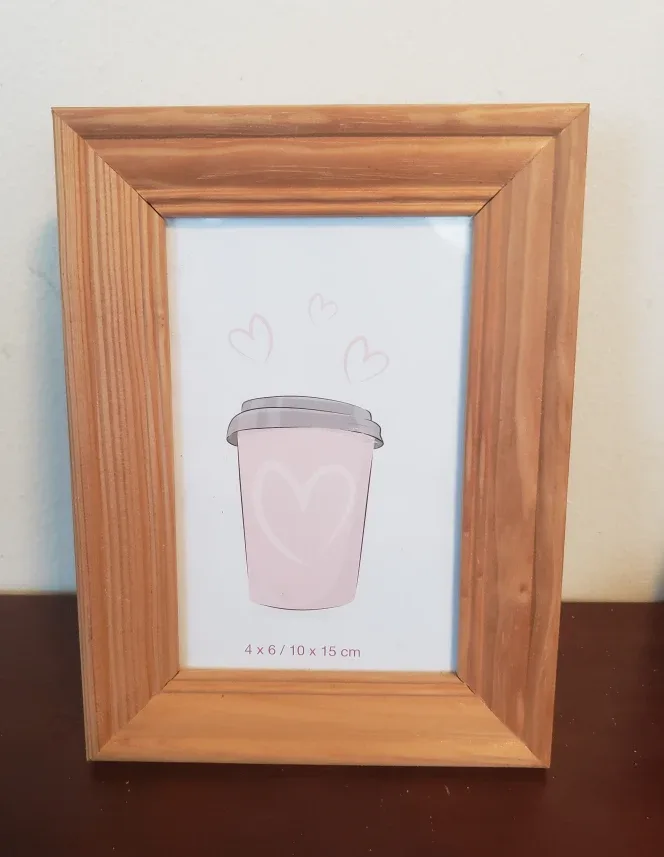 Two Picture Frames - 4x6 & 6x8 image indicator(2)