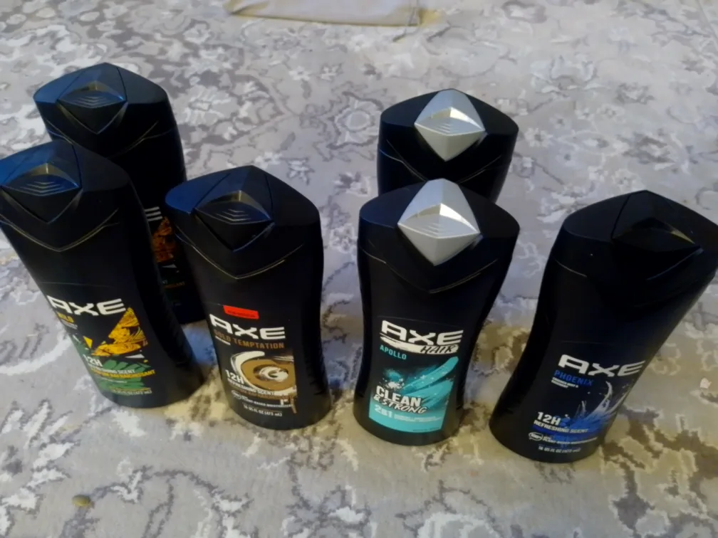 6 NEW AXE body wash thumbnail