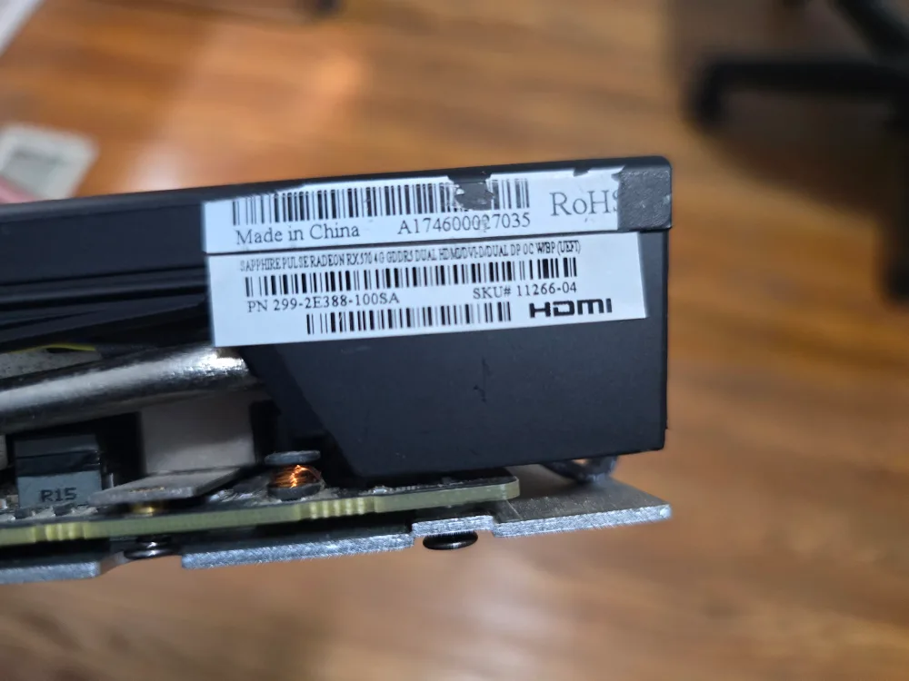 Asus Sapphire Radeon RX570 4GB Graphic Card image indicator(7)