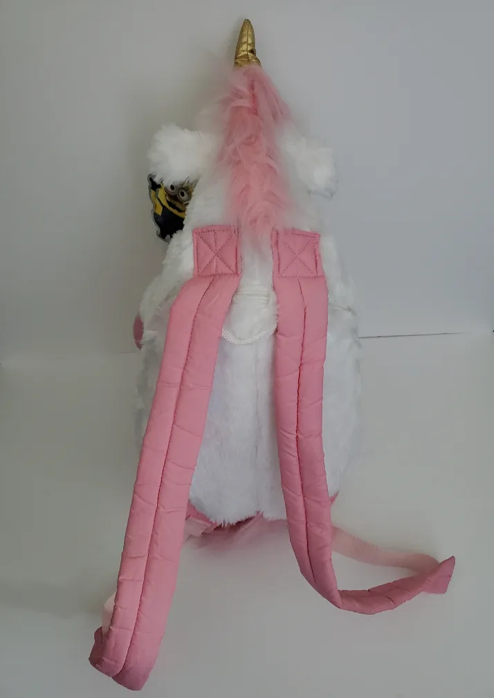 Despicable Me Fluffy Unicorn Backpack image indicator(2)