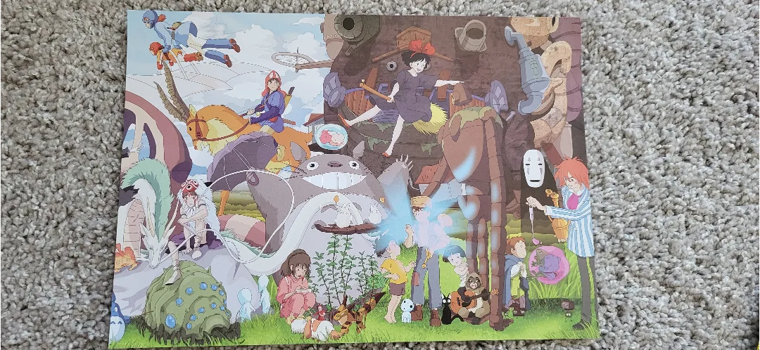 Studio Ghibli Characters Print thumbnail