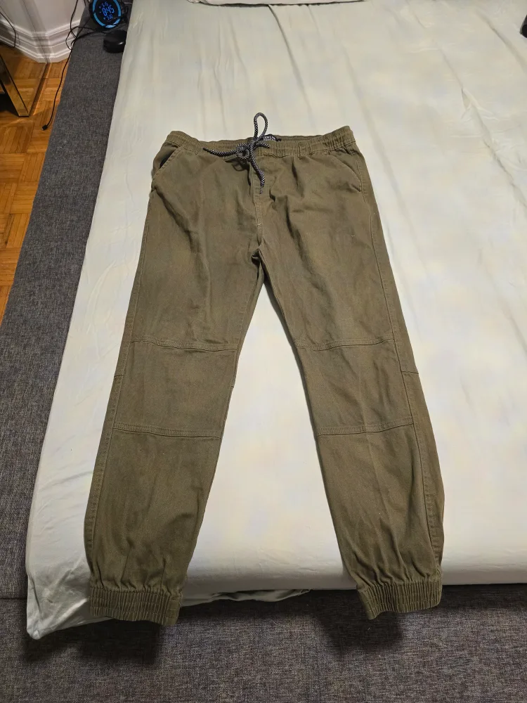 Olive Green Jogger Pants thumbnail
