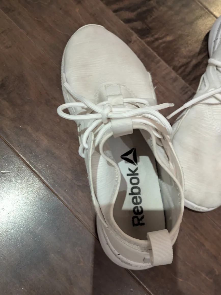 Reebok Women's White Sneakers - Size 6.5 image indicator(2)