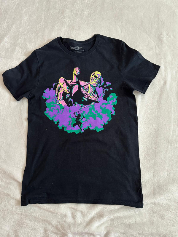 Attack on Titan Black Graphic Tee