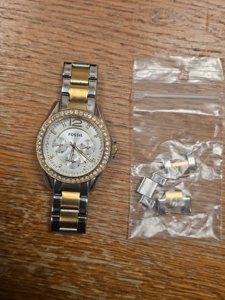 Fossil Women's Watch - Silver & Gold thumbnail