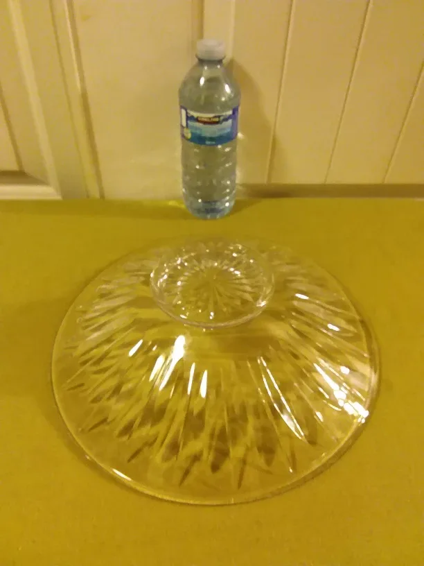 ➡️ Lrg Size - Elegant Etched Glass Bowl  🥗 image indicator(2)