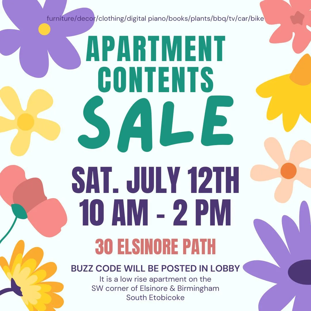 Apartment Contents Sale - July 12th thumbnail