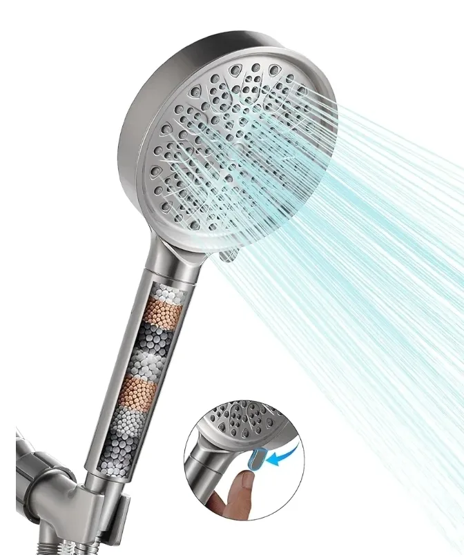 Shower Filter Head - Odor Free Water & Hair Repair thumbnail
