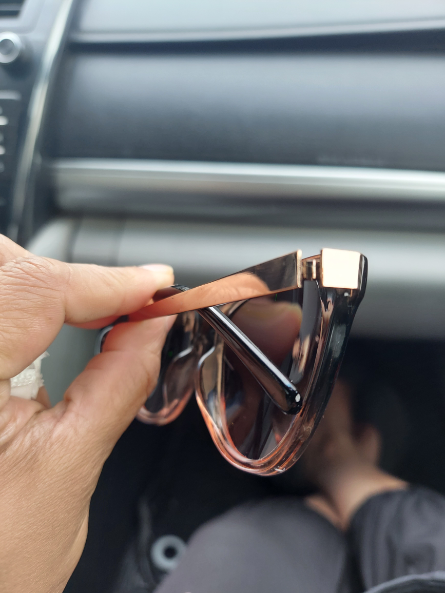 Sunglasses - Black & Peach - photo 2